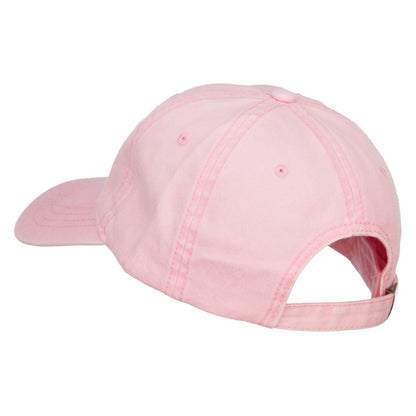 Border Collie Head Embroidered Washed Cap